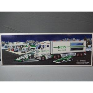 2003 Hess Toy Truck and Racecars
